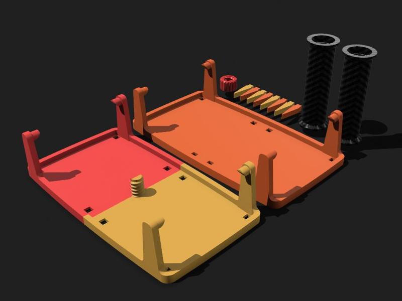 5.8L Rice Bucket Dry Box Filament Holder (Integrated Holder)