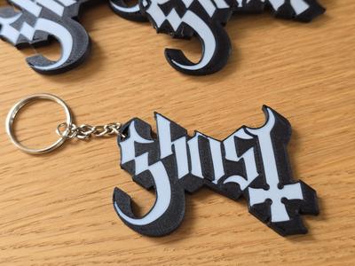 Ghost Band Keychain Fanart