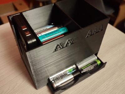 Holder for battery and battery tester