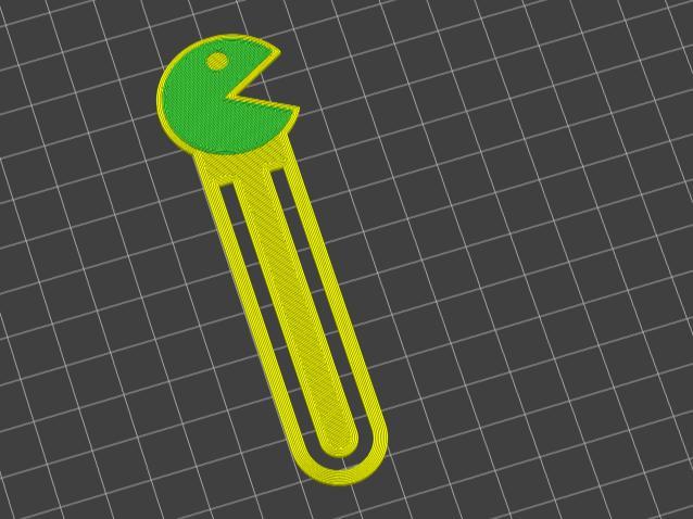 PacMan Bookmark