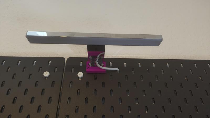 Skadis Lamp Mount