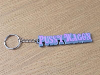 Pussywagon Pussy Wagon Keychain v1