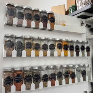 Door Mounted Spice Rack