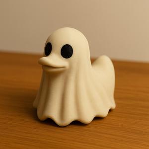 Halloween ghost duck