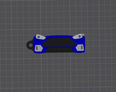 Ford Focus RS Mk3 Keychain