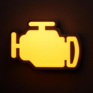 Check engine - neon sign