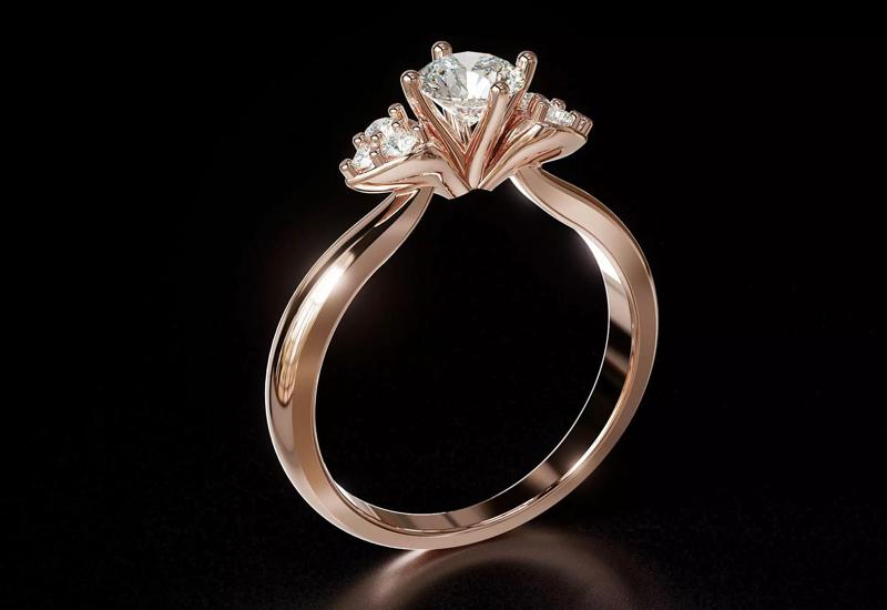 Women Ring 157 - HEART Ring for women