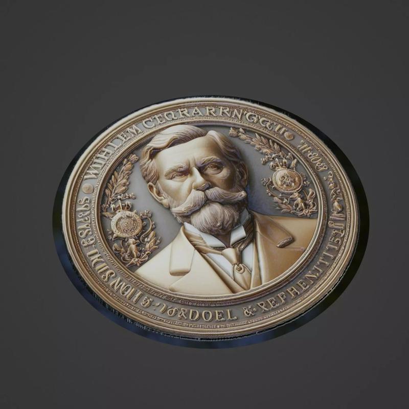 Wilhelm Conrad Rontgen Medallion
