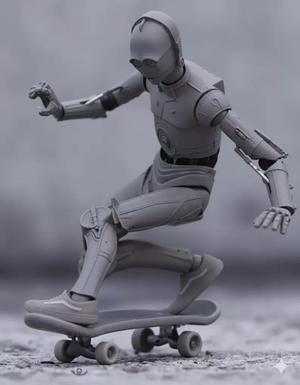 C-3PO Skater Collectible Sculpture