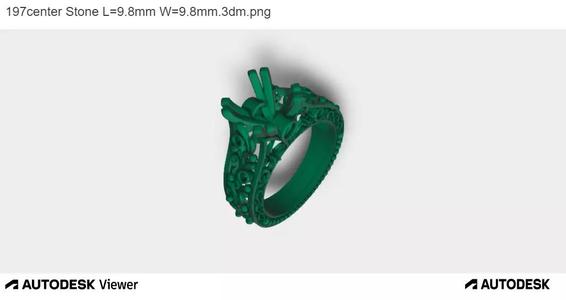 Woman Ring with Round Centre Stone