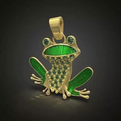frog necklaces