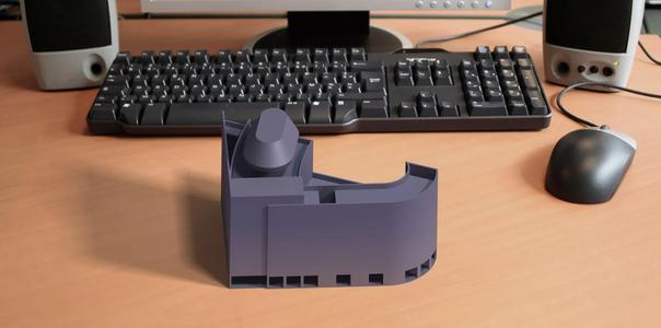 3D building flat  designed for 3D printing