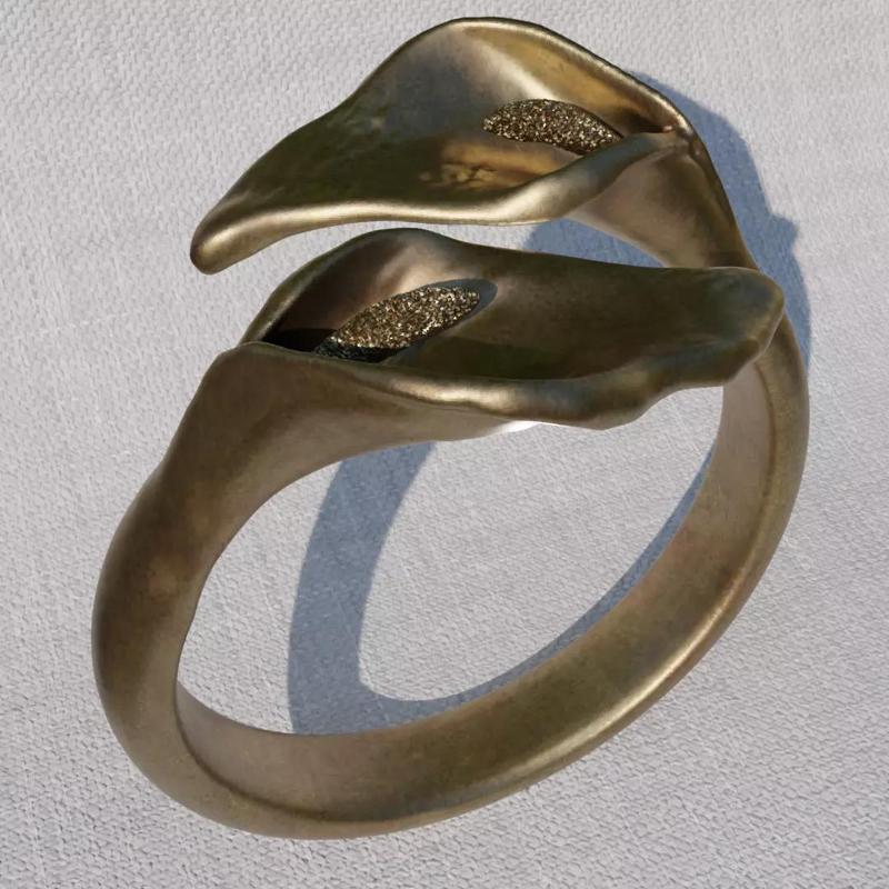 alcatraz flower ring