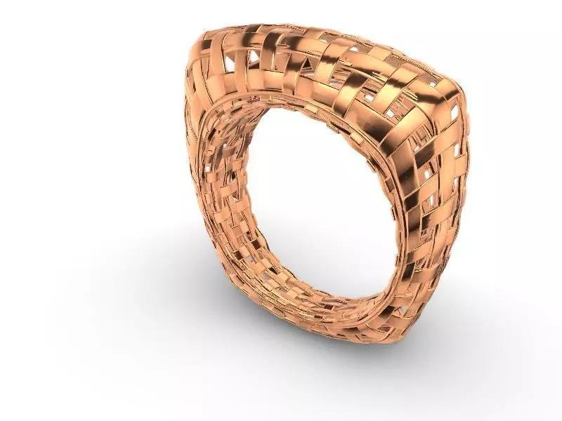 woven mat ring stl verified