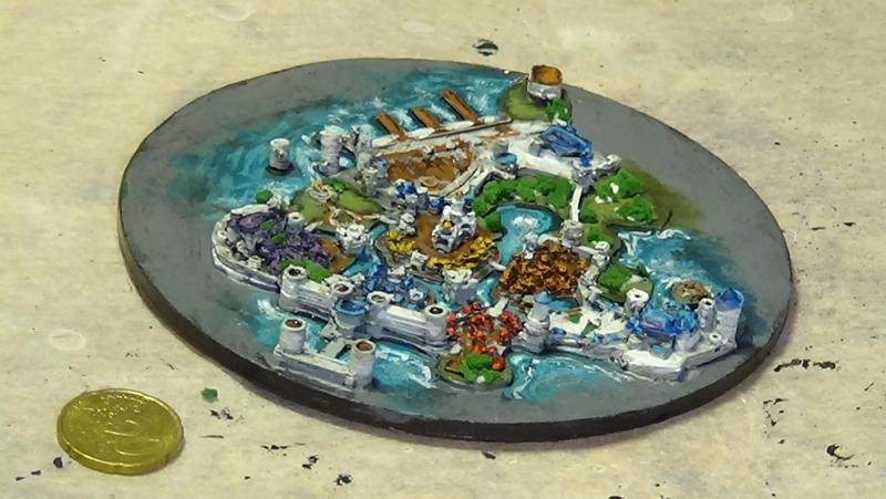 Stormwind World of Warcraft miniature city 3D print ready