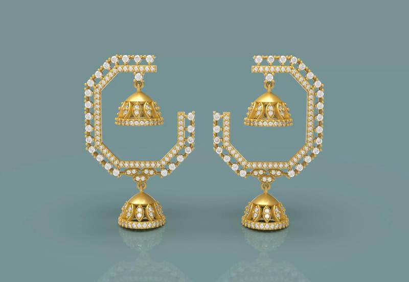 Jhumka Earring - 008