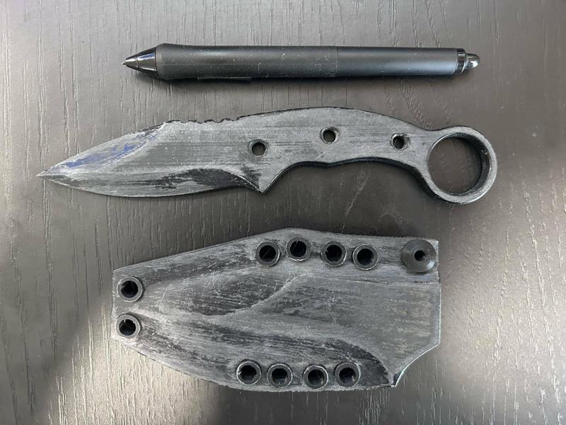 1:1 scale cosplay prop-Ronin blade-3D print