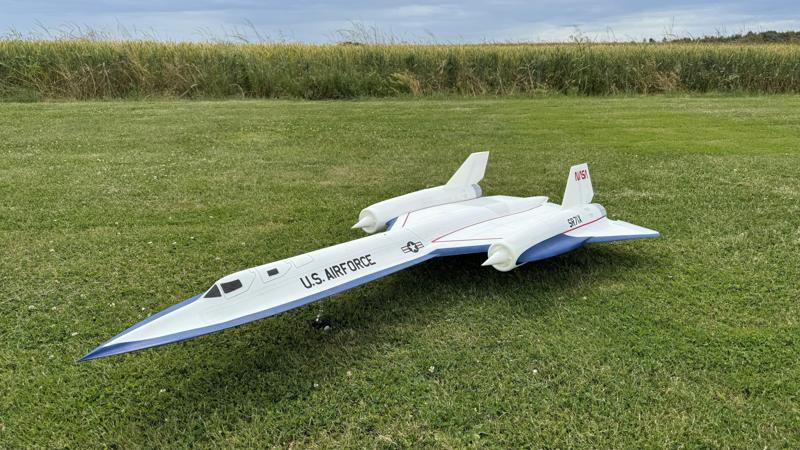 RC - 3d Printed 2100mm length SR71 Blackbird Scale 1/15 LW-PLA Vase Mode