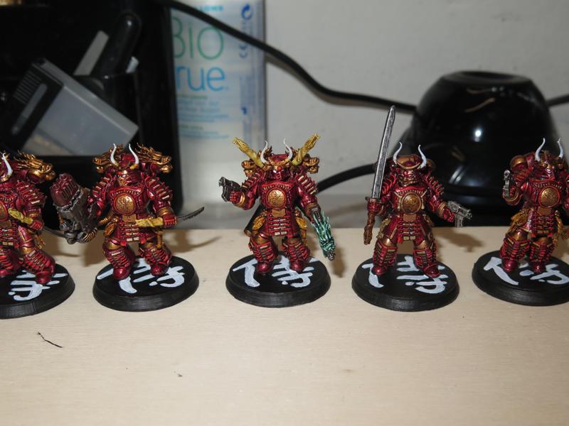 SAMURAI STRIKE FORCE 28mm size game