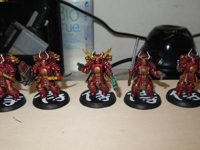 SAMURAI STRIKE FORCE 28mm size game