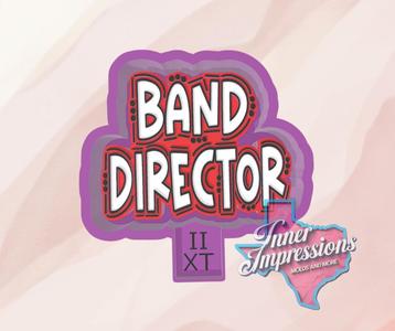 Band Director Freshie Mold