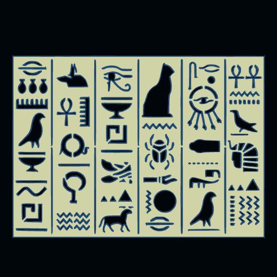 Hieroglyphics Plate 1