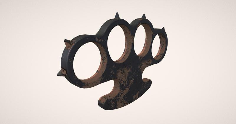 Self-Defense Brass Knuckles