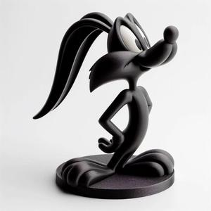 Bugs Bunny Standing Rabbit Showpiece – 3D Print Decorative Figurine