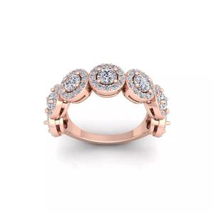 Woman Engagement Ring 3d Model and Render 37