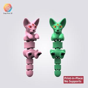 Flexi Articulated Halloween Sphynx Cat