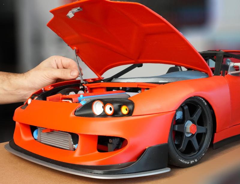 1:8 scale supra Rc car( Electric version)
