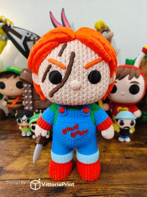 Chucky Amigurumi - chucky (Multipart / No ams)