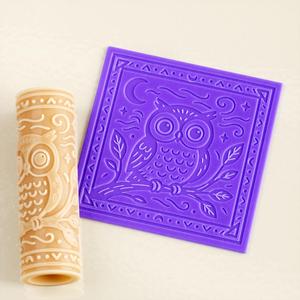 Midnight Owl Texture Roller