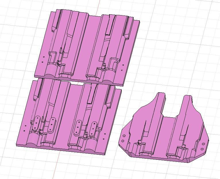 Glock 48 MOS + Streamlight TLR7 sub holster mold