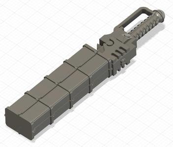 Holster for chainsword