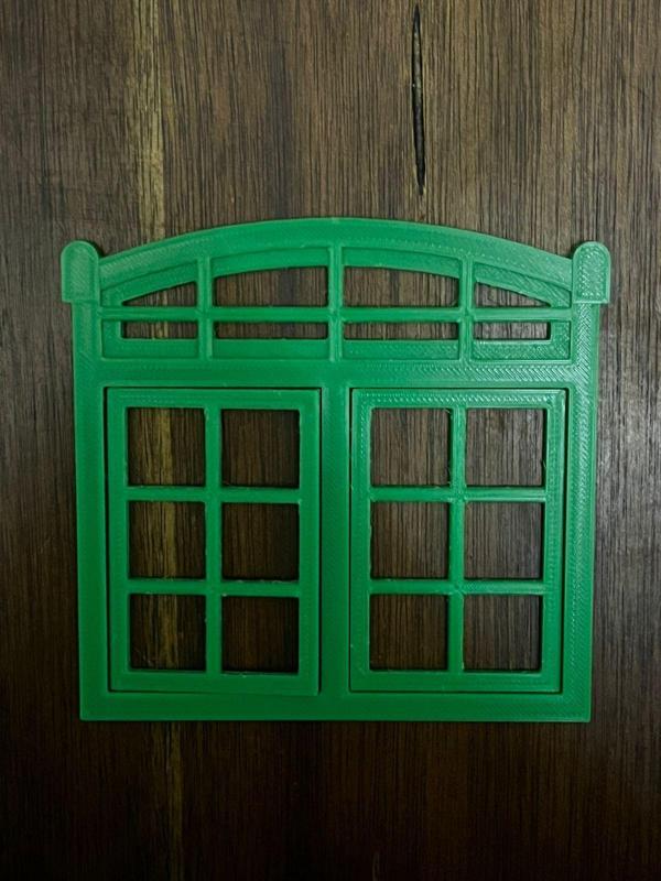 1/12 Hinged Dollhouse window (Model No.14)