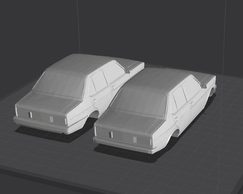 tofas /fiat 131 for diecast 1/18