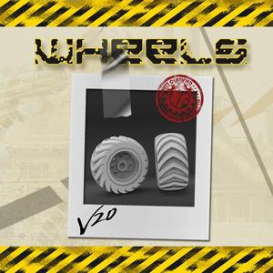 Gaslands  wheels 1/64 KAVANFACTORY V20