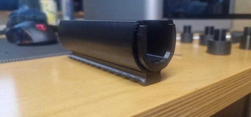 Lower Handguard with Picantinny Rail for AK47, AK74, AK47U, AK74U, ICS IK Series