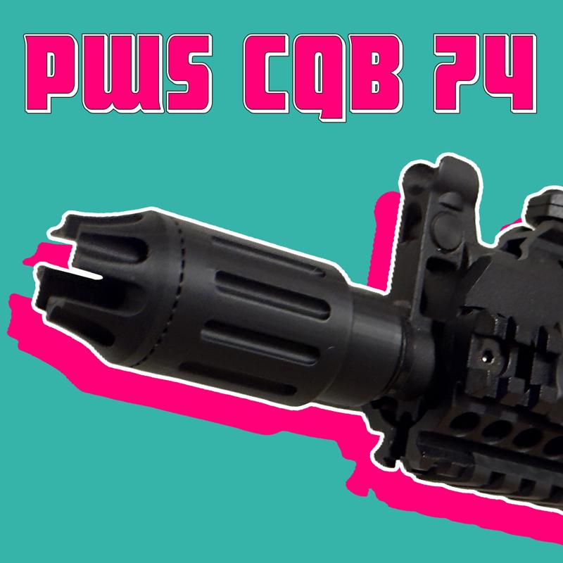 PWS CQB 74 Muzzle Device 24mm CW (fits AEG & GBB Airsoft)