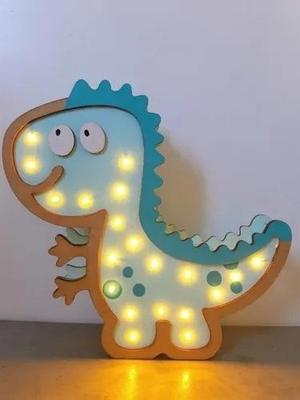 Led Children's Lamp/ Dino Lamp/ Bedside Table/ Dinosaur