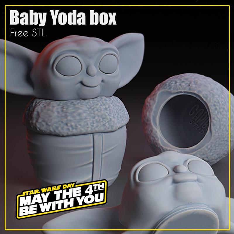 Baby Yoda Box