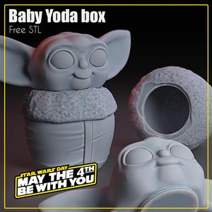 Baby Yoda Box