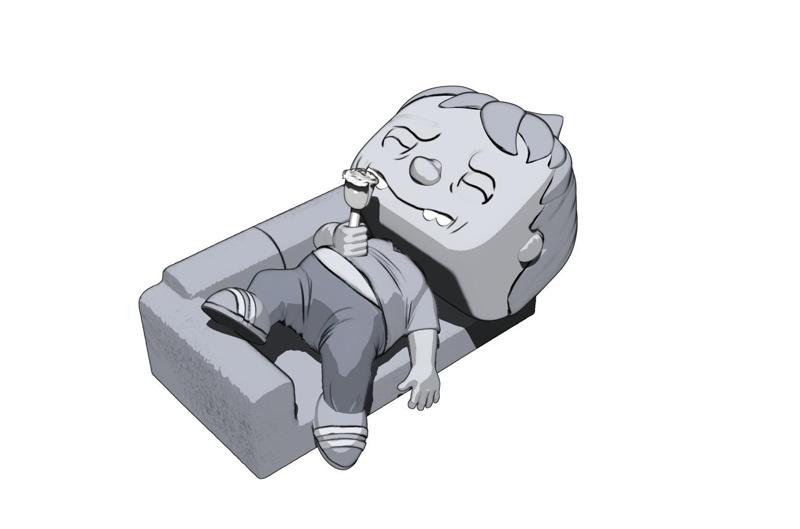 BARNEY DONT CRY - POP CUSTOM - LOS SIMPSON