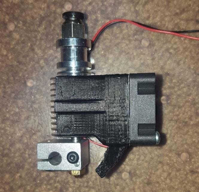 E3D V6 split fan shroud