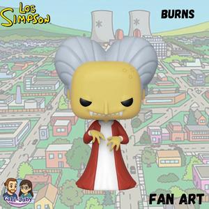 Burns dracula - The simpsons Funko Fan Art
