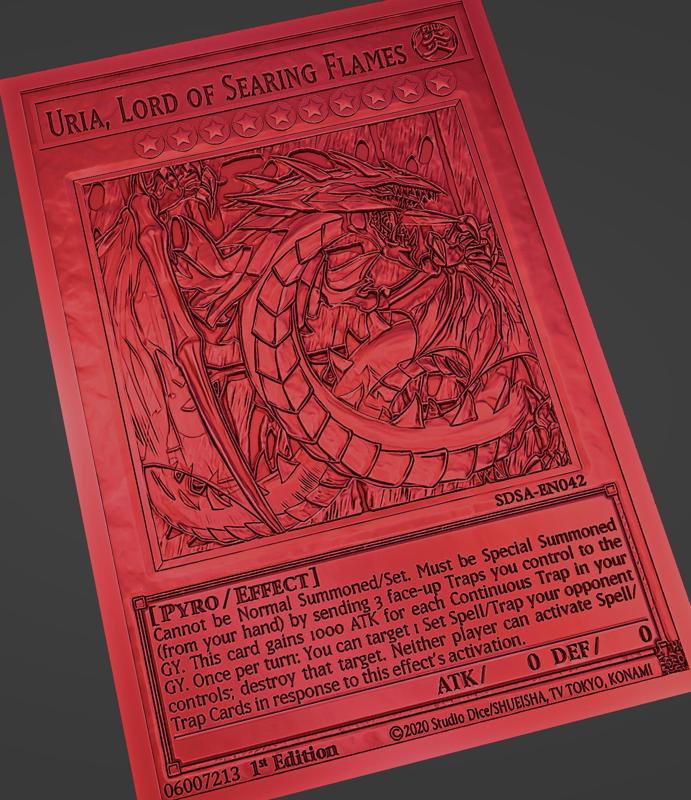 uria,lord of searing flames - yugioh