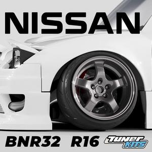 WHEELS Nissan bnr32 R16 (TOONED)