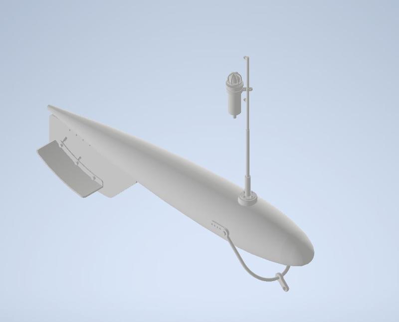 Floating buoy Float M DKM German Kriegsmarine minesweeper 1:25 1:50 1:100