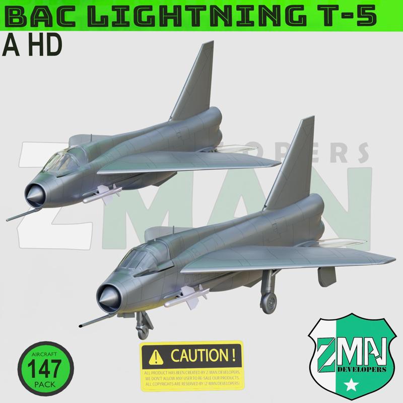ENGLISH ELECTRIC LIGHTNING T5 V7